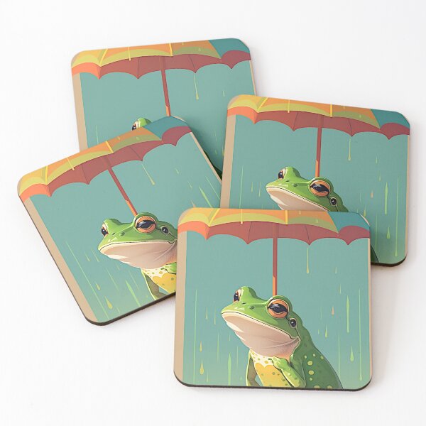 Item preview, The vector artwork of the frog leaped to life with vibrant colors and intricate details, showcasing the beauty of nature through digital creativity. designed and sold by Best-Art-32.