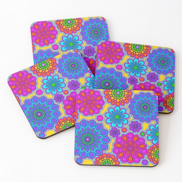 Item preview, Colorful Flower Power Hippy Design designed and sold by Alondra.