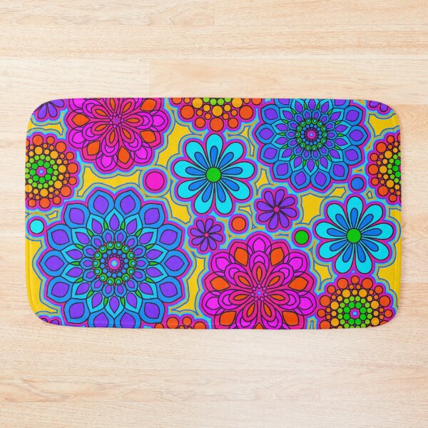 Item preview, Colorful Flower Power Hippy Design designed and sold by Alondra.