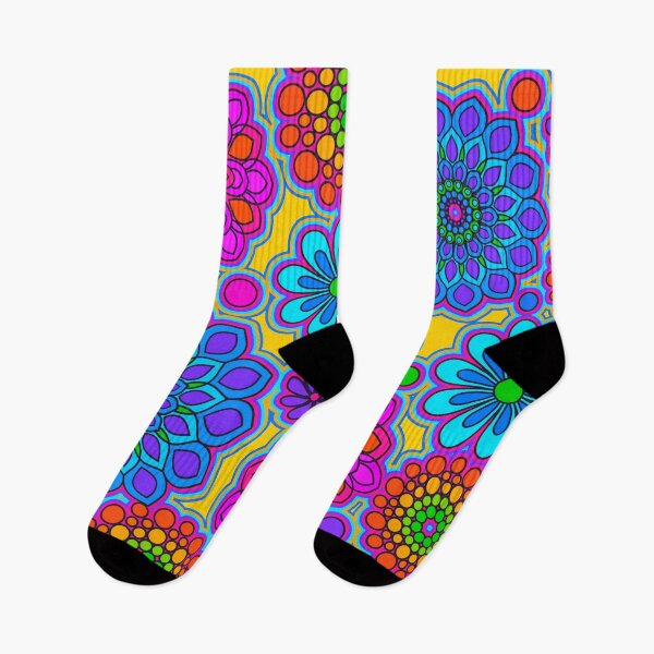Item preview, Colorful Flower Power Hippy Design designed and sold by Alondra.