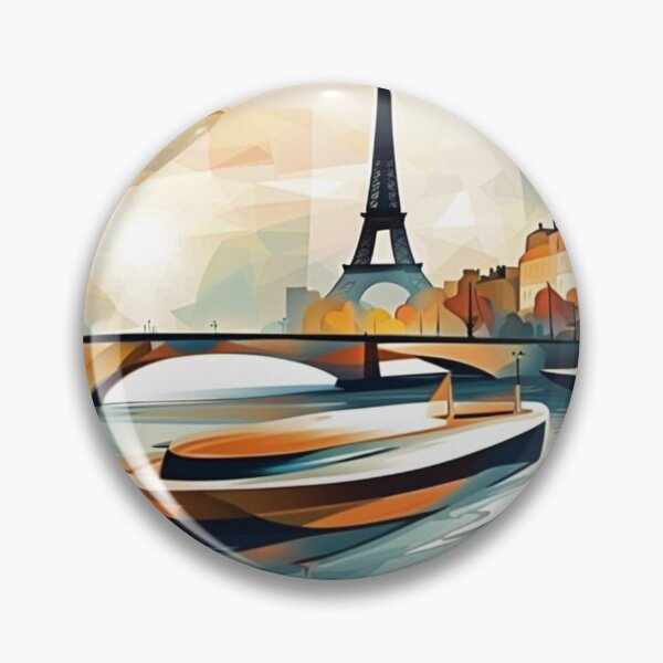 Item preview, Paris Seine river boat designed and sold by JackFreestone.