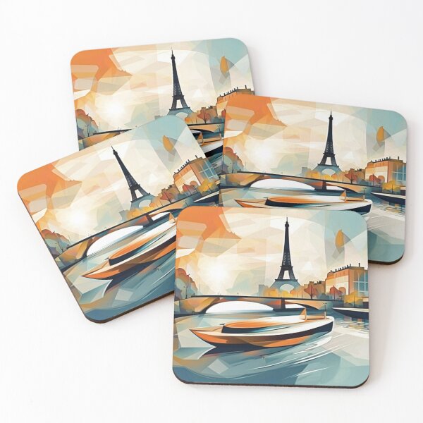 Item preview, Paris Seine river boat designed and sold by JackFreestone.