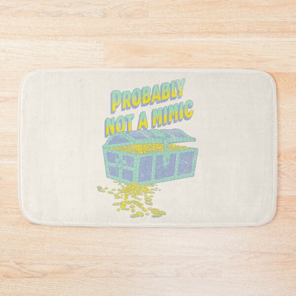 Item preview, Suspicious Treasure: Probably Not a Mimic. RPG lover gift designed and sold by Zanda-Nerd-Shop.
