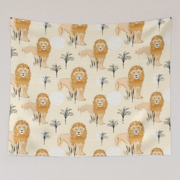 Item preview, Lion Pattern #7 Abstract Pattern designed and sold by ARTficiallyAnon.