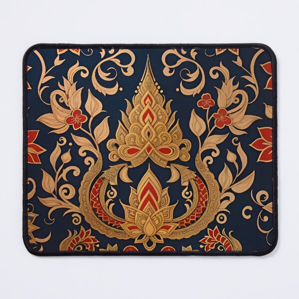 Item preview, Royal Red and Gold designed and sold by MobizArt.