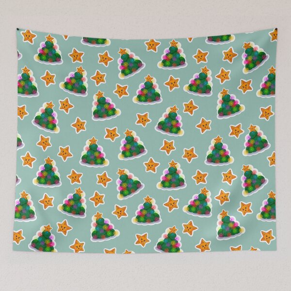 Item preview, Yarn-y Christmas Tree - Light Green designed and sold by artbymandymeow.