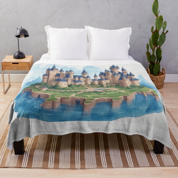 Item preview, watercolor castle designed and sold by karlosss.
