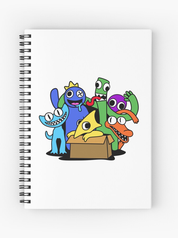 Rainbow Friends Spiral Notebook for Sale by TheBullishRhino