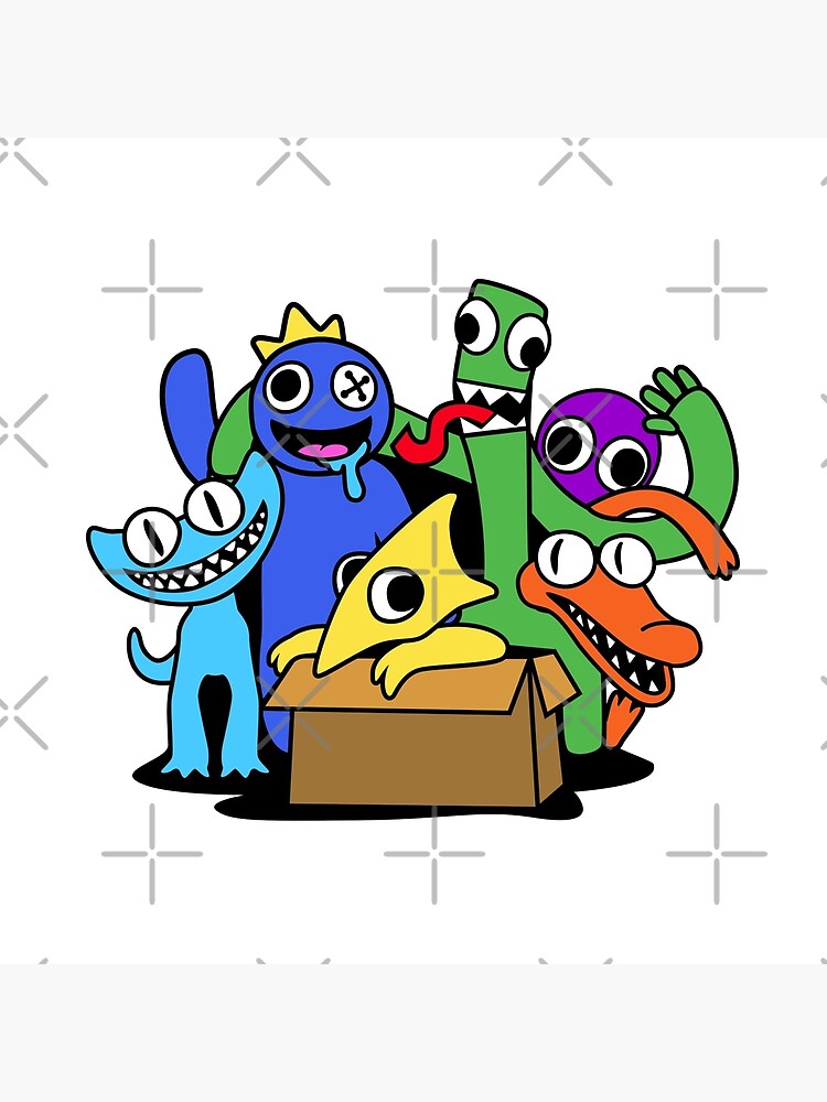 Rainbow Friends Chapter 2 All Monsters All Sounds  Cyan Yellow Green Blue  Orange Red All Sounds 