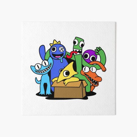 Christmas Rainbow Friends Chapter Two  Art Board Print for Sale by  TheBullishRhino