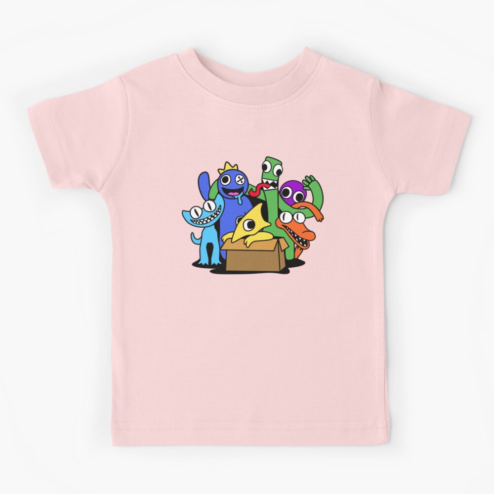 Rainbow Friends T-shirt, Blue Yellow Red Green Orange Shirt sold