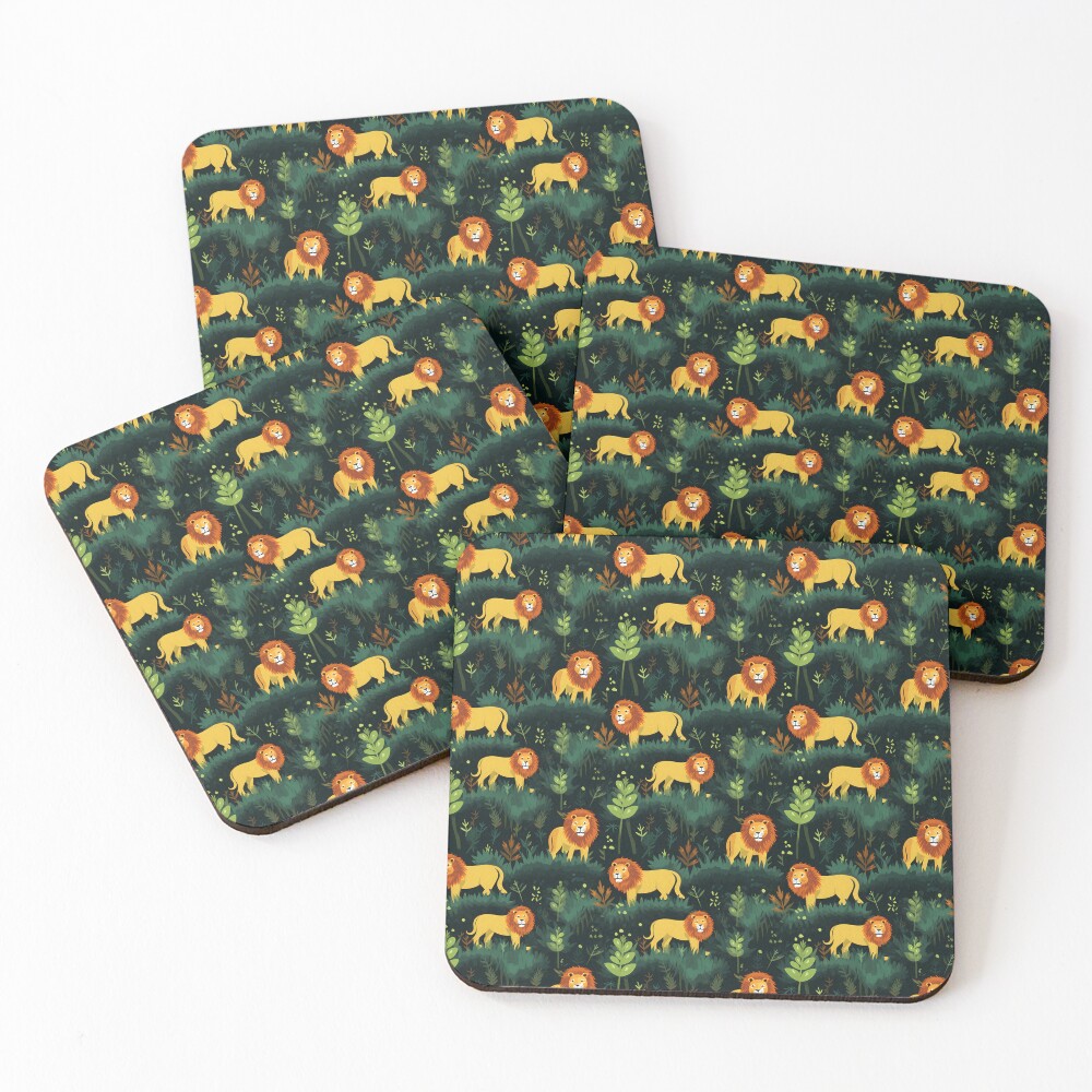 Item preview, Coasters (Set of 4) designed and sold by ARTficiallyAnon.