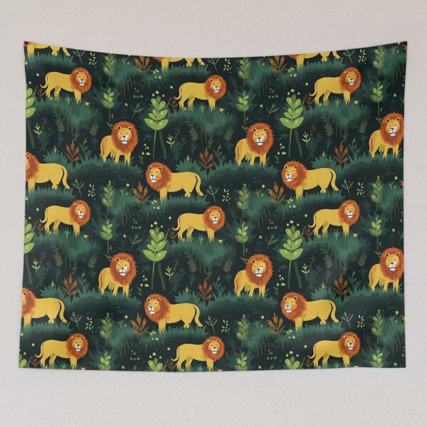 Item preview, Lion Pattern #10 Abstract Pattern designed and sold by ARTficiallyAnon.