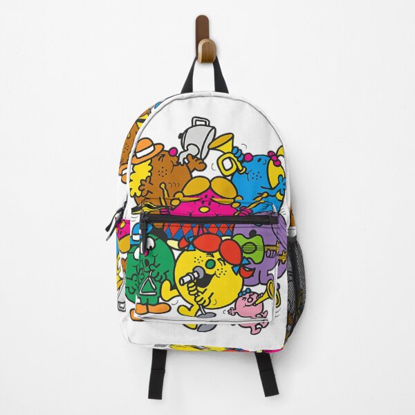 Item preview, Mr. Men Little Miss Retro Music Jam Time Chibi for kids designed and sold by BomRomeg.