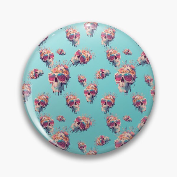 Item preview, Seamless skull pattern for Halloween  designed and sold by PBDigitalHub.
