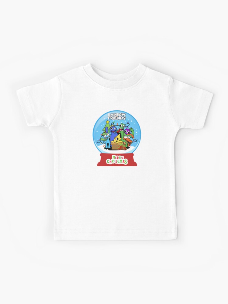 Rainbow Friends Chapter Two with Cyan and Yellow | Kids T-Shirt