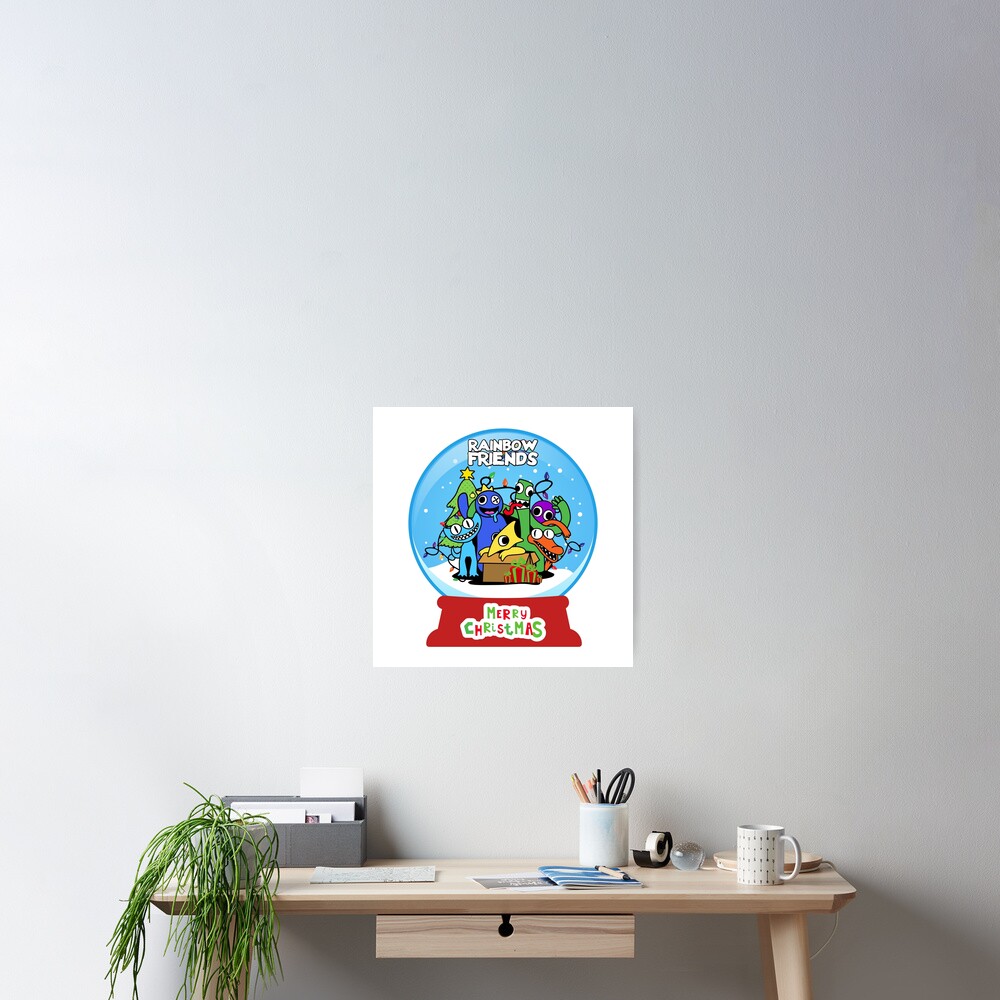 Christmas Rainbow Friends Chapter Two  Art Board Print for Sale by  TheBullishRhino