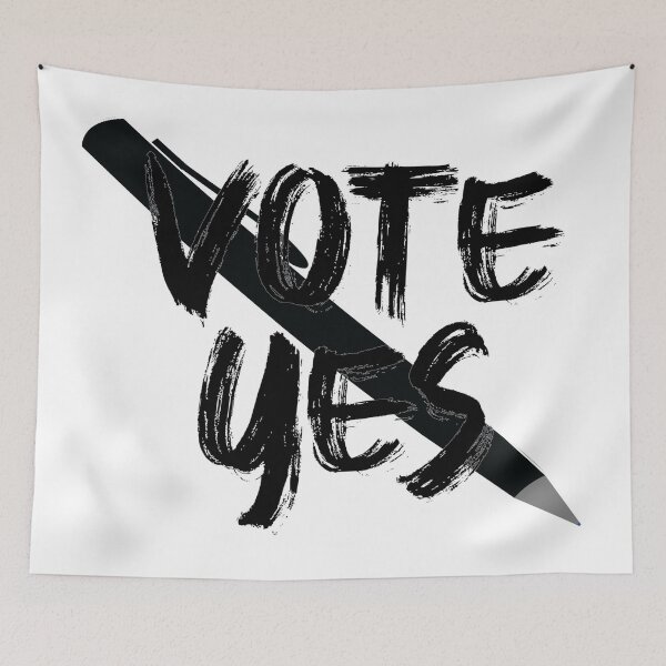 Item preview, Vote Yes to the referendum and Voice to parliament designed and sold by HasinthaRed.