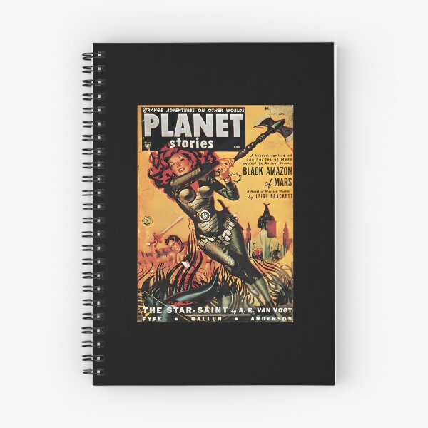 Item preview, Planet Stories -   Science Fiction Comic Book Cover  	 designed and sold by tdvlrmsc75.