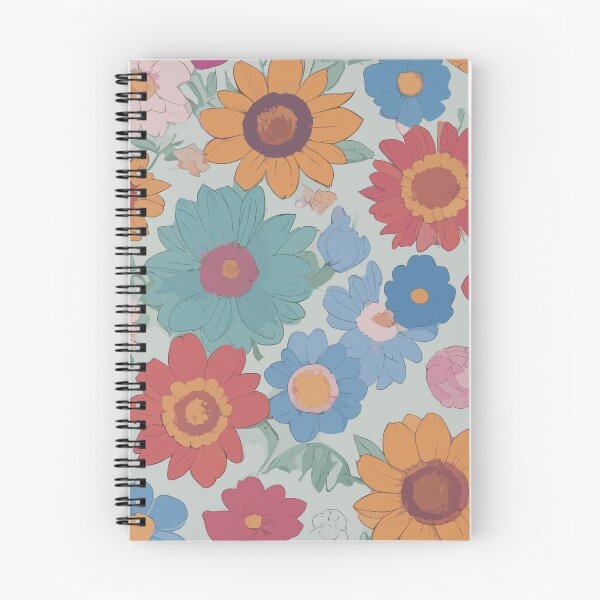 Item preview, Seamless colourful flowers pattern  designed and sold by PBDigitalHub.