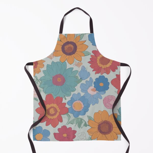 Item preview, Seamless colourful flowers pattern designed and sold by PBDigitalHub.