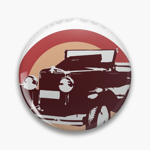 Aperçu de l'œuvre Vieille voiture américaine Vintage Hot Rod créée et vendue par FlorynShop.