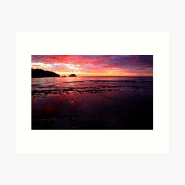 Item preview, tessellated pavement, sunrise, eaglehawk neck. tasman peninsula, tasmania. designed and sold by bodhiimages.