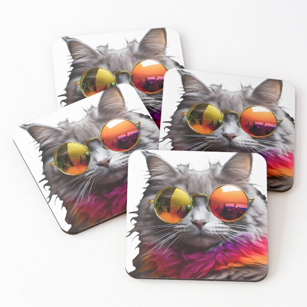 Item preview, Cat With Glasses designed and sold by UnderCloud.
