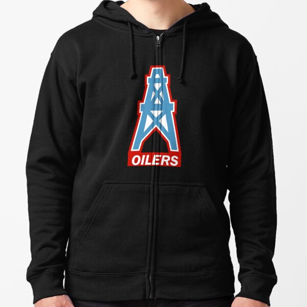 Houston oilers outlet hooded sweatshirt