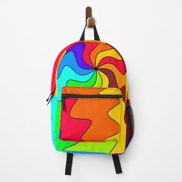 Item preview, Colourful rainbow waves designed and sold by Vibrantstroke.