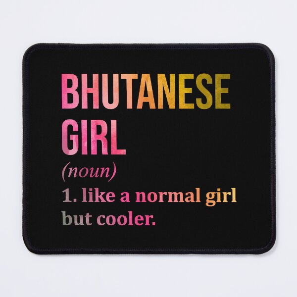 Item preview, Bhutanese Girl Definition in Watercolor designed and sold by XCIV.