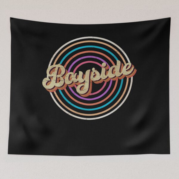Item preview, vintage circle line color Bayside designed and sold by QuinnFireworks.