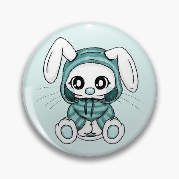 Item preview, cute bunny with hoodie designed and sold by Pezi-Creation.