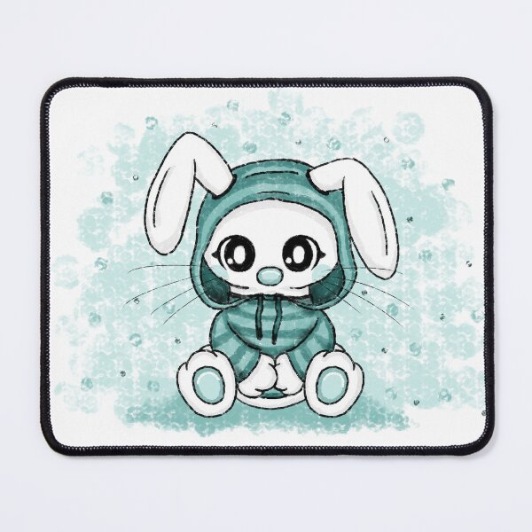 Item preview, cute bunny with hoodie designed and sold by Pezi-Creation.