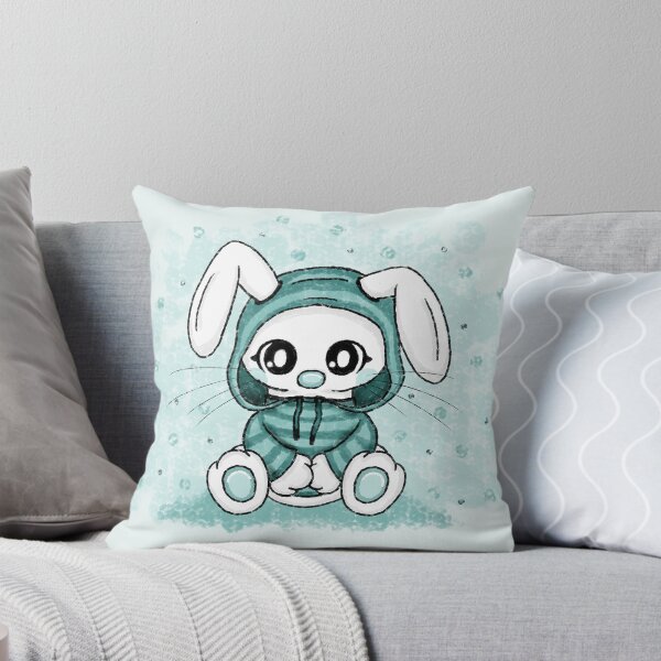 Item preview, cute bunny with hoodie designed and sold by Pezi-Creation.