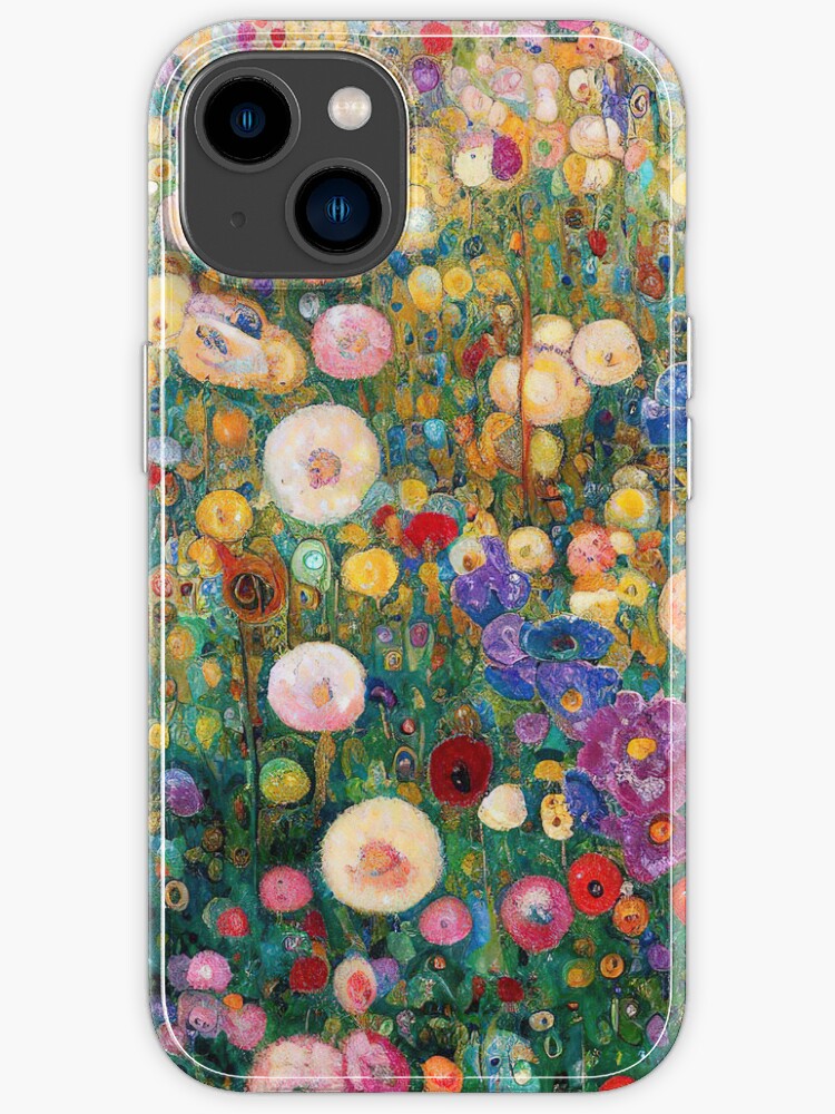 Gustav Klimt Flower Garden iPhone Case