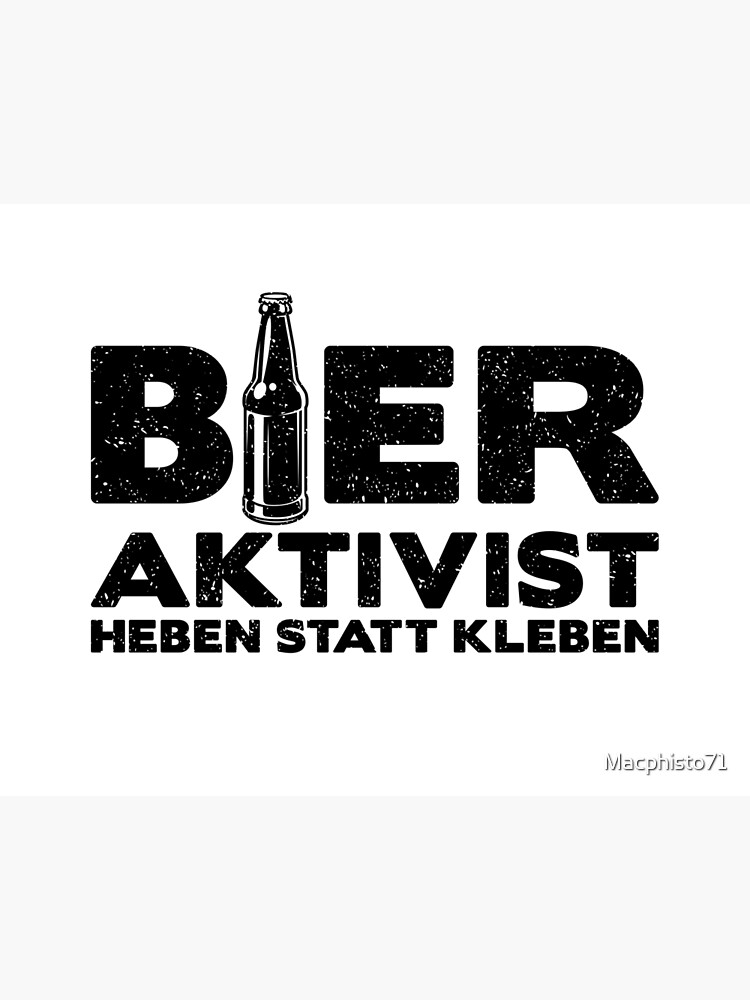 Beer activist beer lover climate glue | Poster