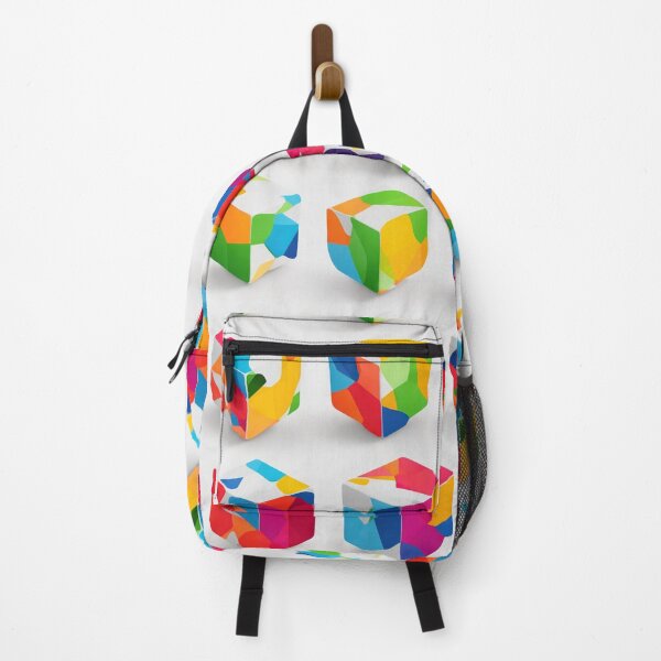 Item preview, Game cubes, abstract, geometric, colorful designed and sold by CoolPixels.