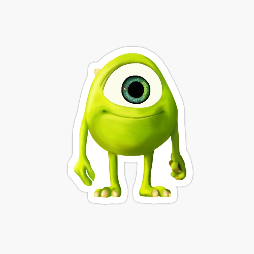 Lámina rígida for Sale con la obra «Bebé Mike Wazowski (Dibujo original)»  de SparkleLanceSt | Redbubble