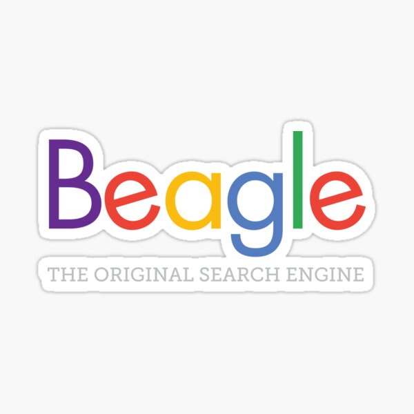 Item preview, Beagle: The Original Search Engine designed and sold by Dr Carol Ding-Dong.