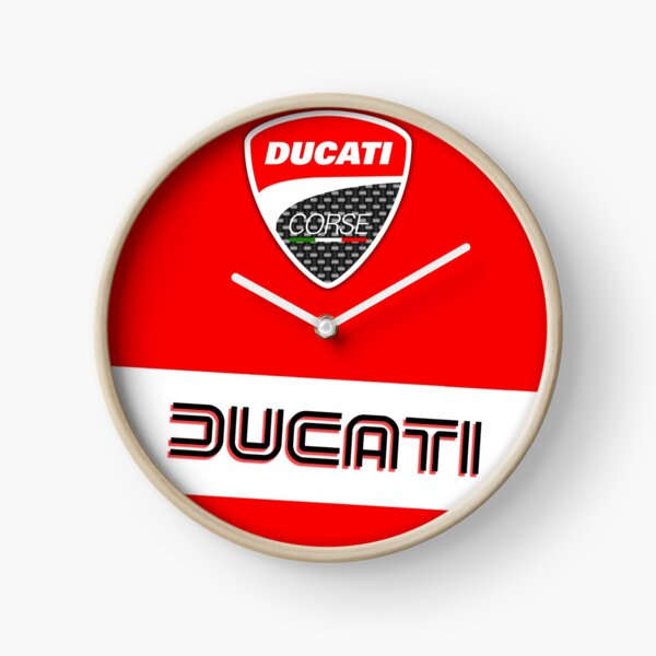 Ducati Corse Logo Clock