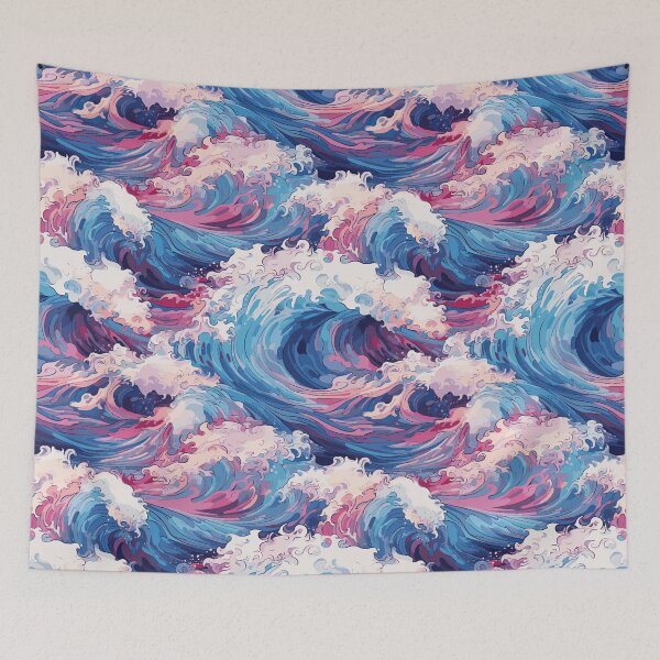 Item preview, Katsushika Hokusai's Great Wave & Japanese Ocean Art designed and sold by EffatDezign.