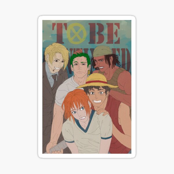 Friends (One Piece Live Action) Sticker for Sale by