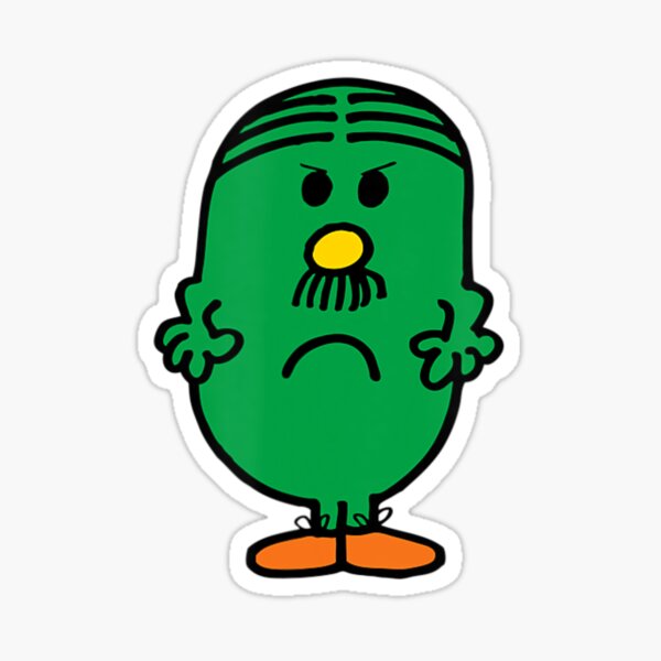 Vista previa del artículo con la obra «Mr. Men Mr. Quissy infeliz lindo Chibi», diseñado y vendido por BuQaRane.