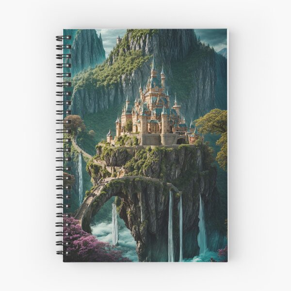 Item preview, Majestic Castle: Large Castle on Floating Island designed and sold by DreamLoreArt.