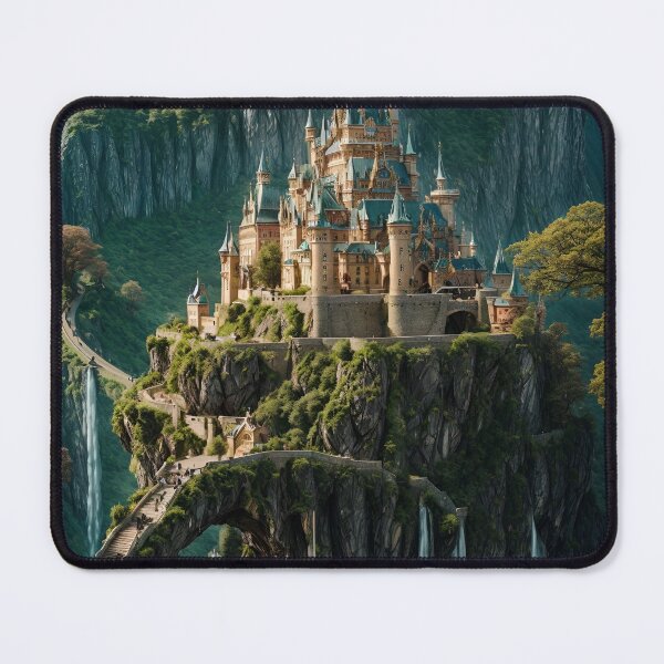 Item preview, Majestic Castle: Large Castle on Floating Island designed and sold by DreamLoreArt.