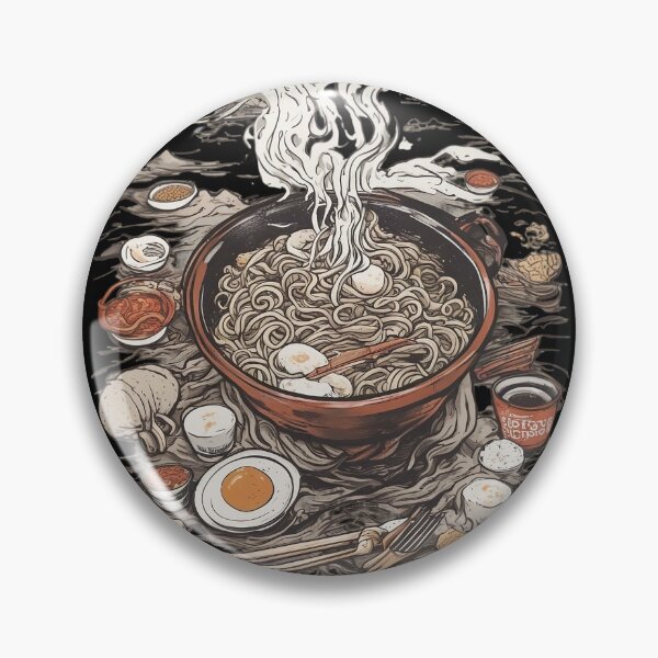Item preview, Kawaii Ramen Fiesta - Culinary Delight designed and sold by ThePrism.