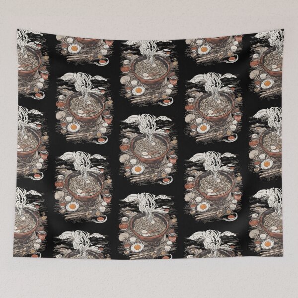 Item preview, Kawaii Ramen Fiesta - Culinary Delight designed and sold by ThePrism.
