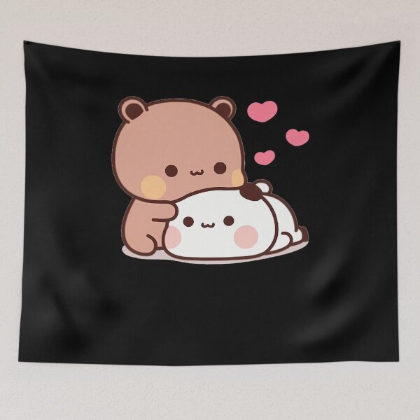 Item preview, Panda And Brownie Bear Couple  1	 designed and sold by vmswgacu99.
