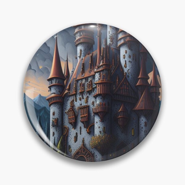Item preview, Medieval Majesty: Fantasy Medieval Castle designed and sold by DreamLoreArt.